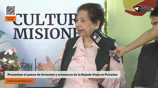 Presentan el paseo de feriantes y artesanos de la Bajada Vieja en Posadas