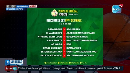 LOU BESS XIBAAR YI 20H GMT CE 07/06/2023 avec PAPE MAGUETTE BA#LERALTV