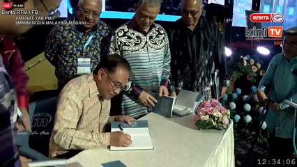 LIVE: Prime Minister Anwar Ibrahim's "Developing a Madani Nation" mandate