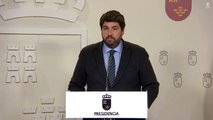 DIRECTO: El presidente de la Región de Murcia comparece tras la aprobación en el Consejo de Ministros del recorte del trasvase Tajo-Segura