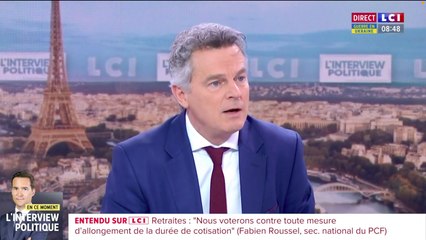 Fabien Roussel invité de LCI