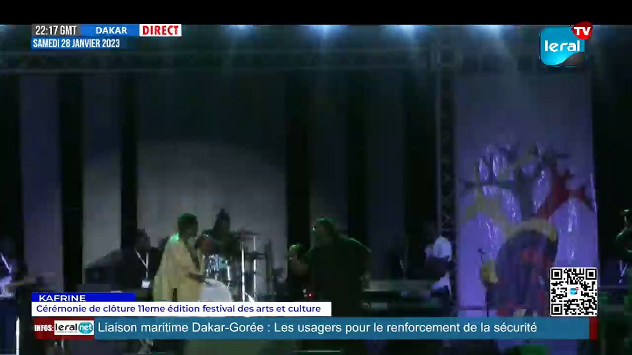 Cérémonie de clôture 11eme édition festival des arts et culture à kaffrine