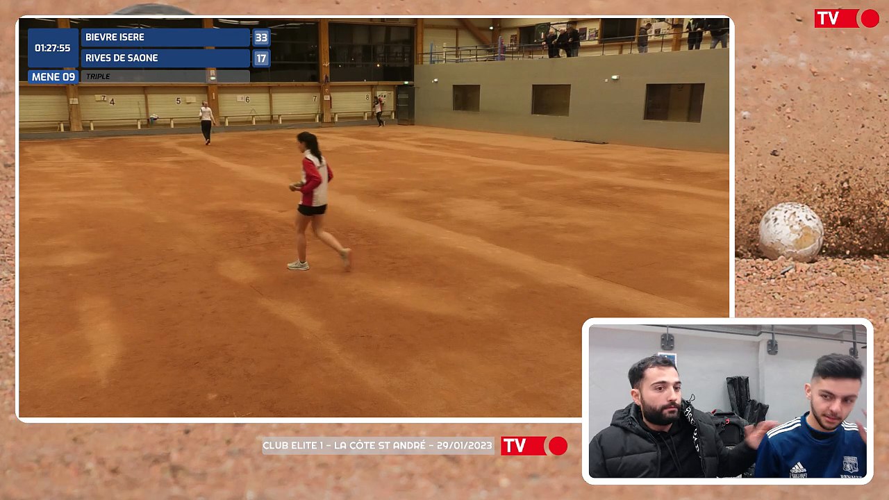 Club Sportif Elite 1 Feminin  Bièvre Isère contre Rives de Saône