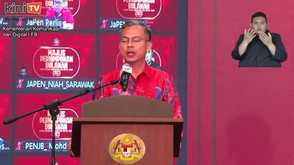 LIVE: Fahmi Fadzil's speech at the Communications and Digital Ministry monthly assembly