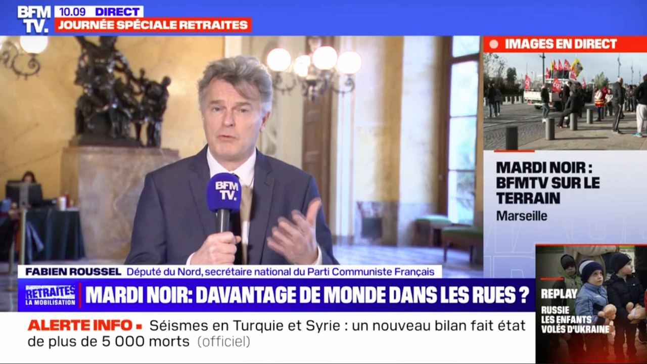 Fabien Roussel invité de BFMTV