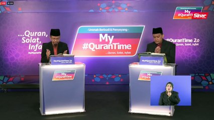[LIVE] Episod 68 My #QuranTime 2.0 Surah Al-Baqarah (2: 135-136) My #QuranTime #QuranSolatInfak World #QuranHour