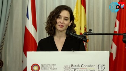 Isabel Díaz Ayuso en directo desde Londres