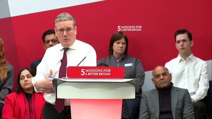 Keir Starmer unveils 5 point plan for Britain