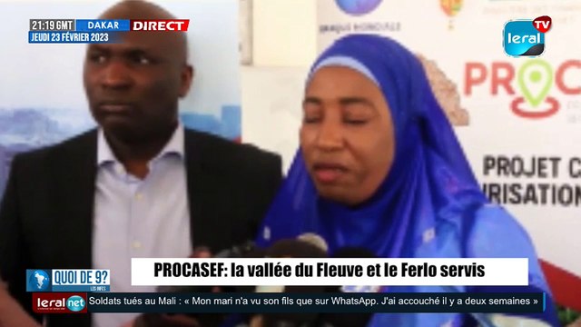 [ DIRECT ] QUOI DE 9 ? LES INFOS 21H GMT - CE 23/02/ 2023- Pr FATIMATA COULIBALY #LERALTV