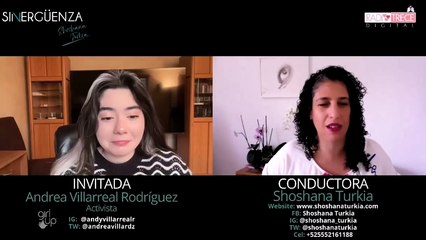 Sin Vergüenza: Andrea Villarreal Rodríguez, activista