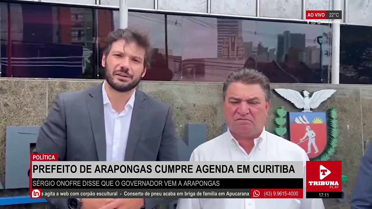 Acidente no centro de Apucarana e julgamento de mulher que cometeu aborto marcam a terça-feira. Veja essas e outras informações