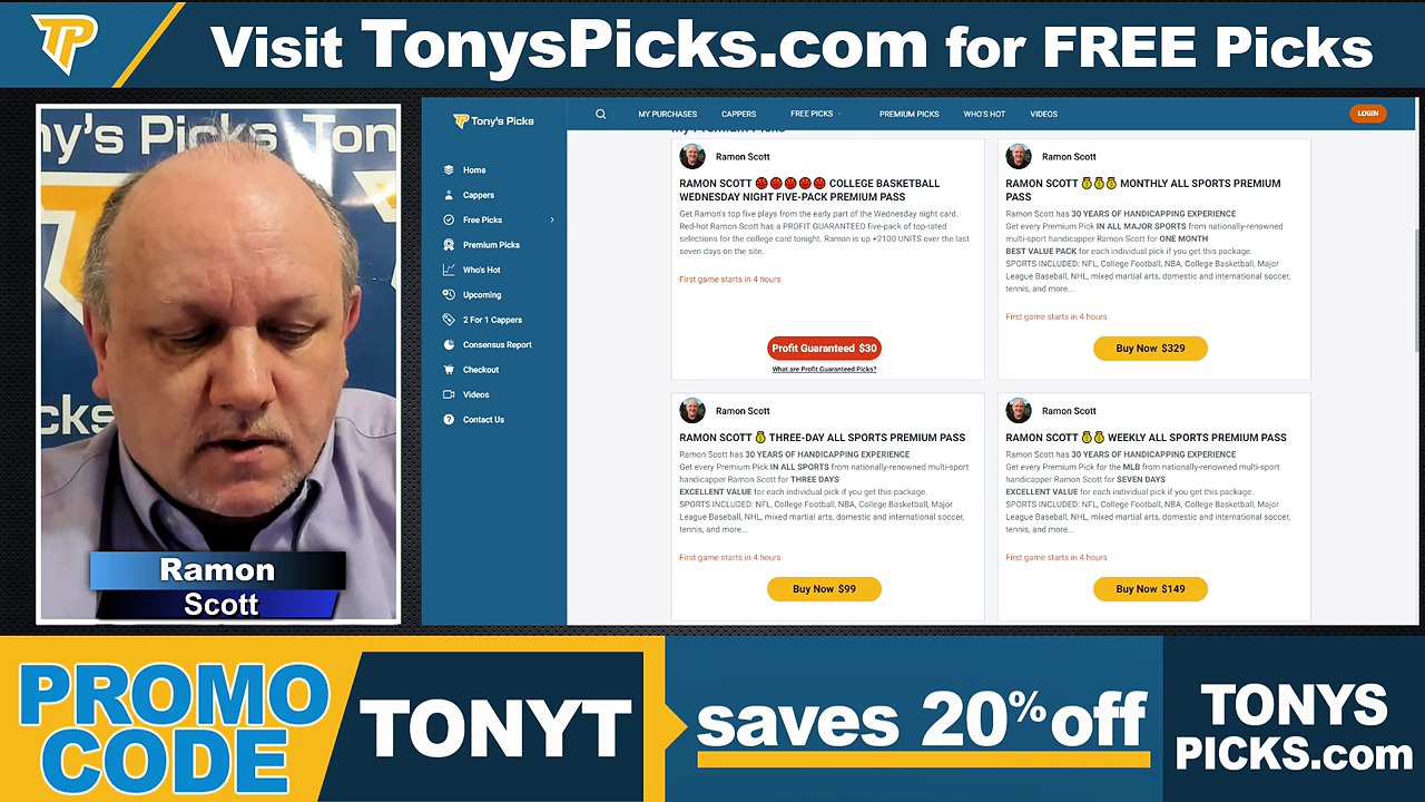 Game Day Picks Show Live Expert NBA NCAAB Picks - Predictions, Tonys Picks 3/1/2023