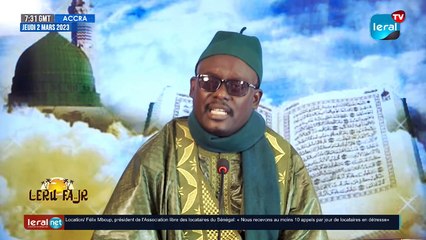 LEROU FAJR DE CE JEUDI 02 MARS AVEC OUSTAZ MAMOUR FALL