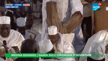 [DIRECT- MEDINA GOUNASS ] Daaka 2023/ Cérémonie d'ouverture: La visite du chef de l'Etat