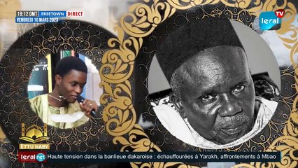 ËTTU NABY DE CE VENDREDI 10 MARS 2023