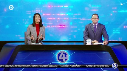 #Tv4Noticias Matutino ️️ ️ Lunes a viernes a las 5:49 am  App ·  tvcuatro.com ·  Canal 4.1 #LoViEnTv4