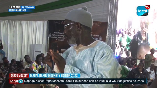 Chicory 2023: les propos emouvants de Borom Darou '' Kou bokoul ci maneh moy.......''