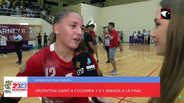 Mundial de Futsal Femenino Misiones 2023: Argentina vs Colombia (Semifinales)
