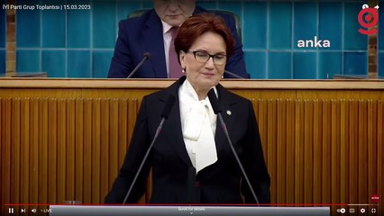 Meral Akşener partisinin grup toplantısında konuşuyor #canlı