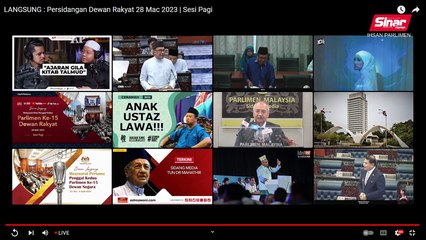 [LIVE] Persidangan Dewan Rakyat (Sesi pagi) 28 Mac 2023