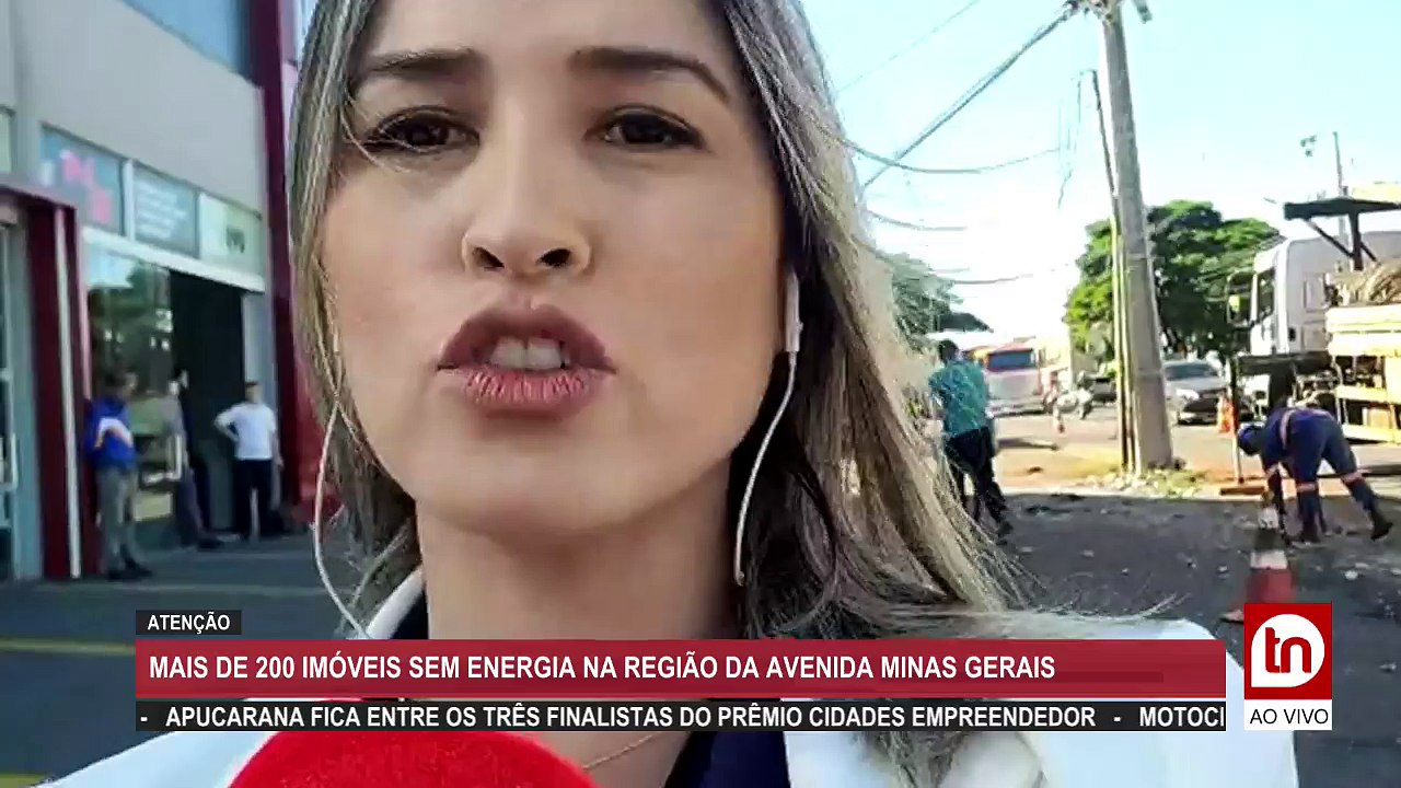 Atenção: Mais de 200 imóveis sem energia na região da Avenida Minas Gerais; Saiba o que aconteceu