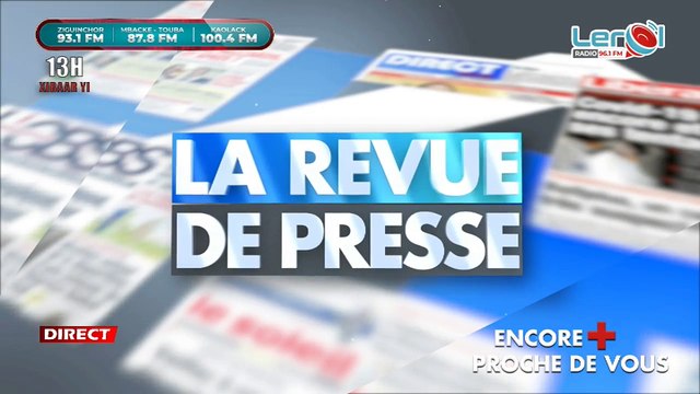 XIBAAR YI sur RADIO LERAL LE 13H avec Mansour Diop