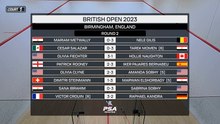 British Open 2023 - Court 1 - Round 2
