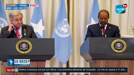 LU BESS CI XIBAAR YI​​​​​​​​​​ 20H GMT - CE 11/03/2022 – PR : PAPE MAGUETTE BÂ