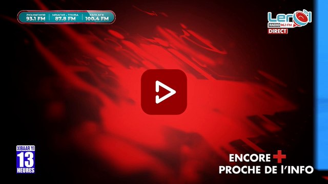 XIBAAR YI 13H SUR LERAL FM - DU 14 AVRIL 2023 AVEC MAMADOU MANSOUR DIOP