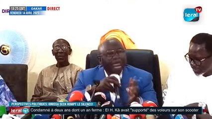 Perspectives politiques: Idrissa Seck rompt le silence!