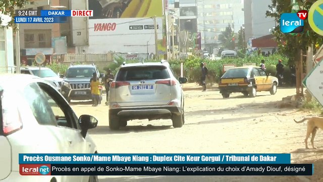 DIRECT : Procès Ousmane Sonko/Mame Mbaye Niang : Duplex Cite Keur Gorgui / Tribunal de Dakar