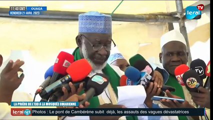LA PRIÈRE DE L'EID A LA MOSQUÉE OMARIENNE DE DAKAR