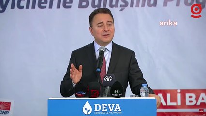 Deva Partisi Genel Başkanı Ali Babacan'dan sert enflasyon açıklaması #canlı