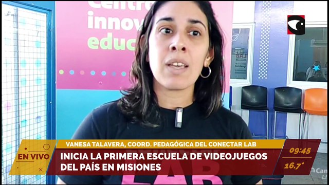 Inicia la primera escuela de videojuegos del país en Misiones. Móvil desde el Parque del conocimiento