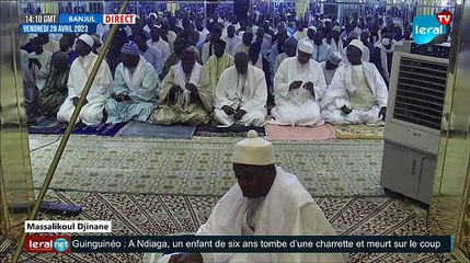 PRIERE AL JUMMAH – GRANDE MOSQUEE DE DAKAR ET MASSALIKOU JINAAN  VENDREDI 28 AVRIL 2023