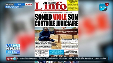 LU BESS ?XIBAAR YI 15H GMT - CE 03/05/ 2023 - PR: FATIMA MANE #LERALTV