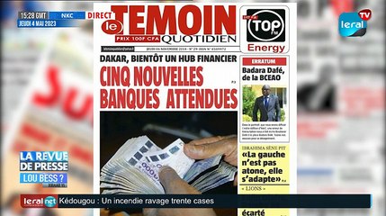 LU BESS ?XIBAAR YI 15H GMT - CE 04/05/ 2023 - PR: FATIMA MANE #LERALTV