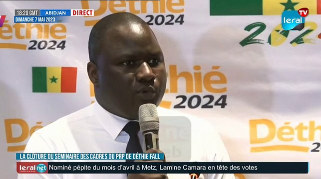 Suivez en direct la clôture du séminaire des cadres du PRP de Déthie Fall