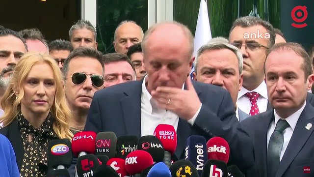 Memleket Partisi Genel Başkanı Muharrem İnce, açıklama yapıyor #canlı