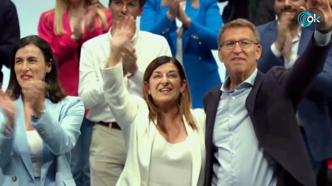 DIRECTO| Feijóo, Mª José Sáenz de Buruaga y Gema Igual participan en un mitin en Santander