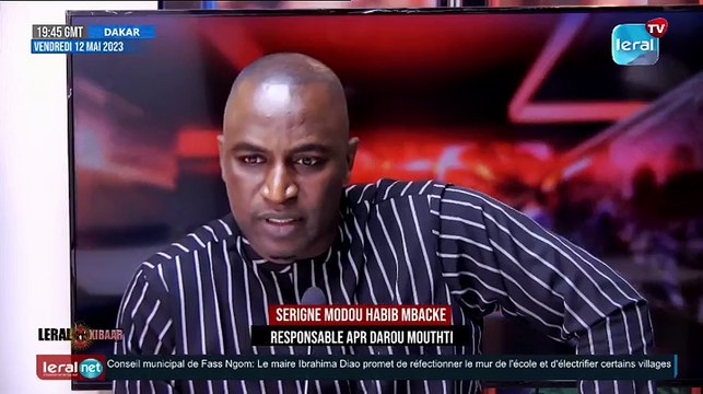 LERAL XIBAAR DE CE VENDREDI 12 MAI 2023