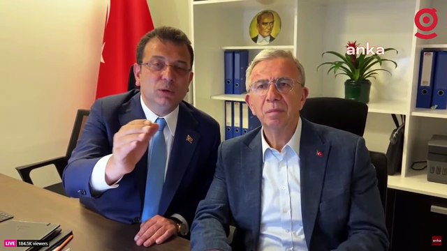 İBB Başkanı Ekrem İmamoğlu ve ABB Başkanı Mansur Yavaş Açıklama Yapıyor #canlı