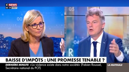 Fabien Roussel invité de la matinale de CNEWS