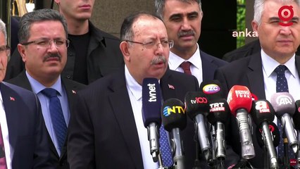 YSK Başkanı Ahmet Yener, Açıklama Yapıyor
