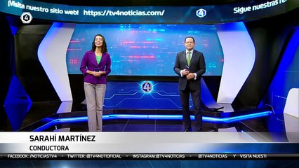 #Tv4Noticias Matutino ️️ ️ Lunes a viernes a las 5:49 am  App ·  https://tvcuatro.tv/4-1/ ·  Canal 4.1 #LoViEnTv4 #Tv4Noticias