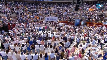 DIRECTO:Feijóo, Mazón y Catalá intervienen en el mitin de la Plaza de Toros de Valencia.