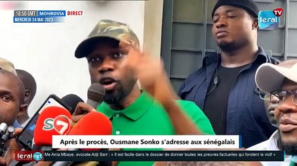 Direct - Ziguinchor : Après le procès, Ousmane Sonko s'adresse aux sénégalais
