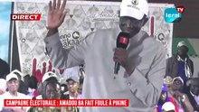 campagne Electorale: Amadou Ba fait foule à pikine