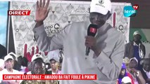 campagne Electorale: Amadou Ba fait foule à pikine