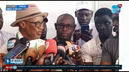 LOU BESS XIBAAR YI 15H GMT CE 10/06/2023 avec PAPE MAGUETTE BA#LERALTV